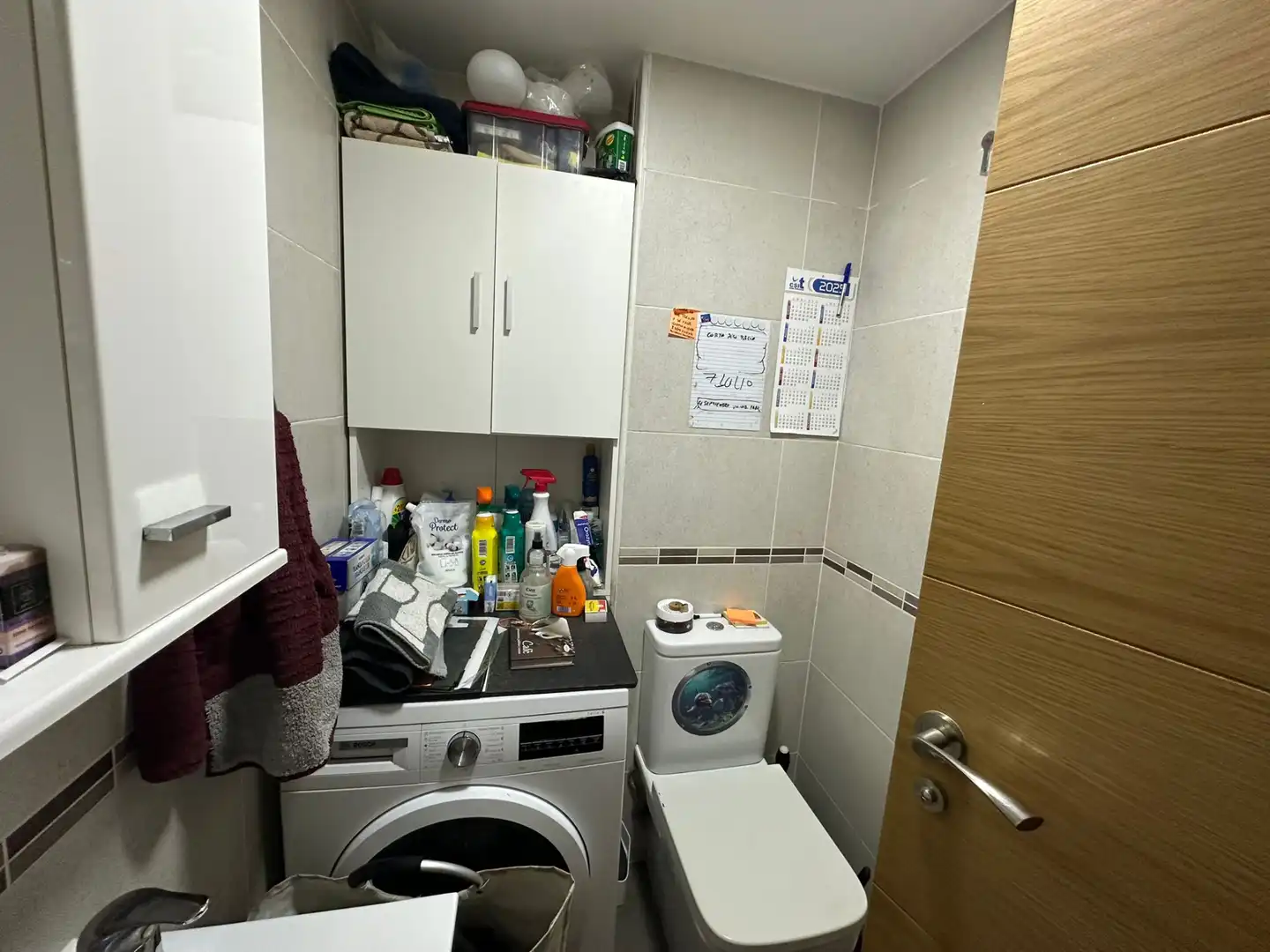 Badezimmer von Wohnung zum Verkauf in Madrid mit Klimaanlage, Heizung und Terrasse