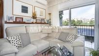 Living room of Flat for sale in  Barcelona Capital  with Air Conditioner, Heating and Terrace