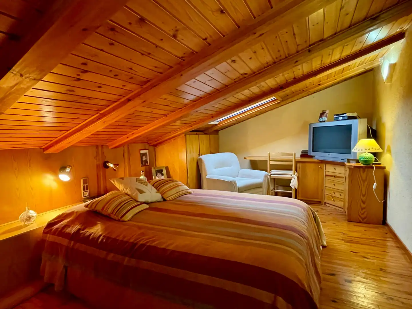 Habitación de Casa o chalet en venta en Sant Pau de Segúries con Aire acondicionado, Jardín privado y Terraza