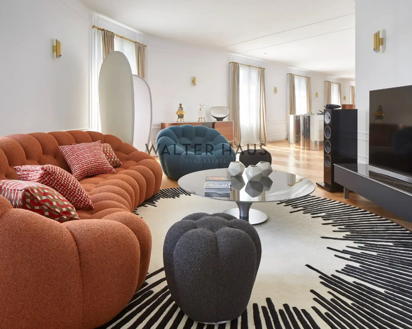 Sala d'estar de Dúplex en venda en Barcelona amb Aire condicionat, Calefacció i Terrassa