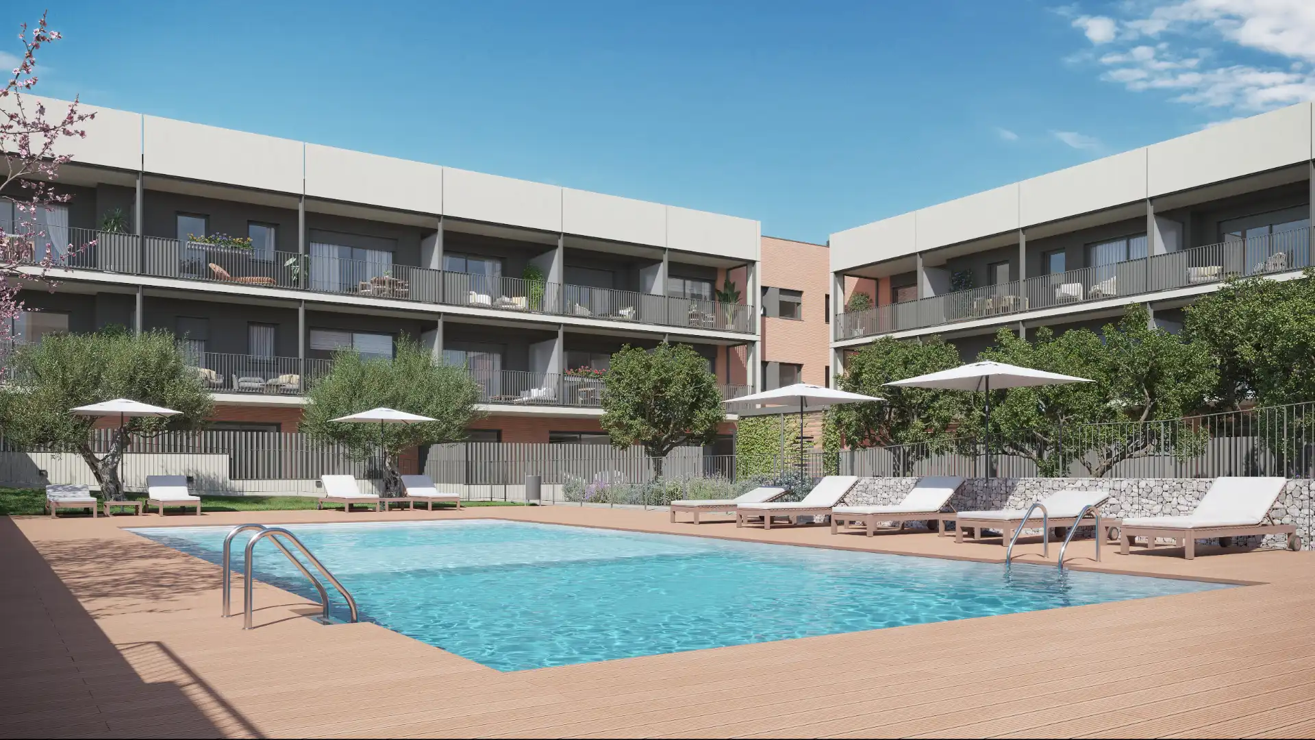 Neubau-Wohnung mit Pool zum Verkauf in Carrer del Mascarell 31, imagen 3