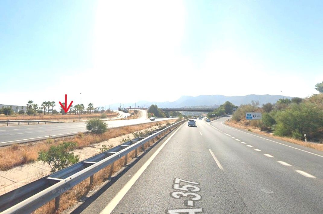 Exterior view of Industrial land for sale in Málaga Capital