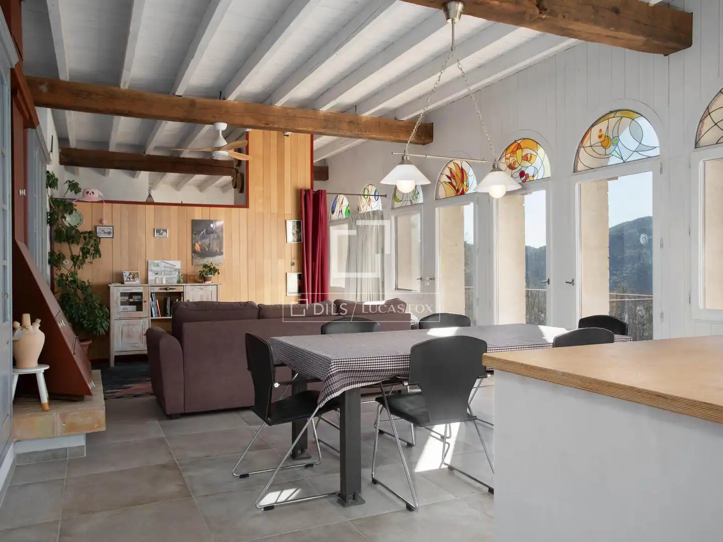 Living room of Country homes for sale in Banyoles  with Heating, Private garden and Terrace