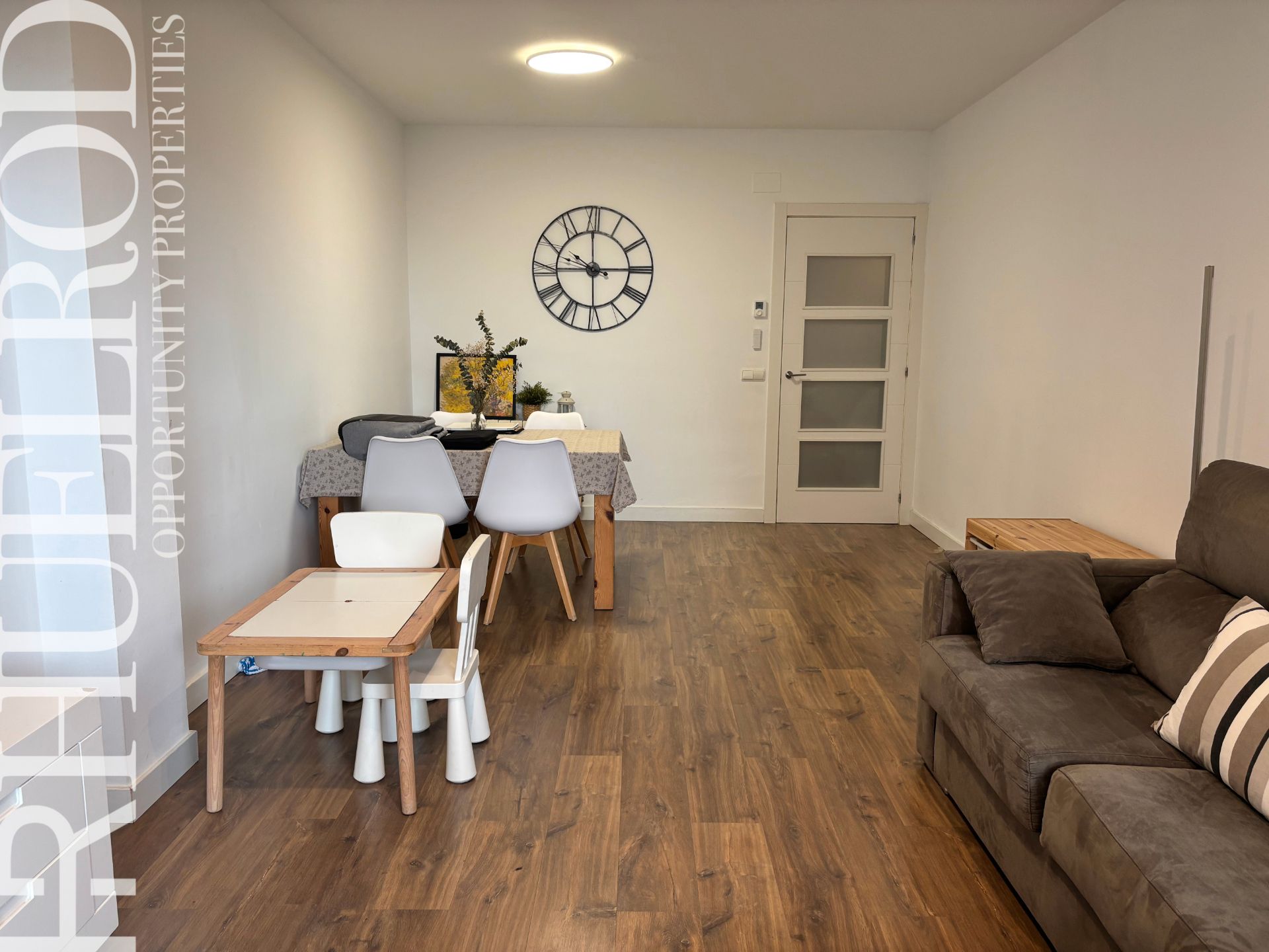 Dining room of Flat for sale in Blanes  with Heating, Parquet flooring and Storage room