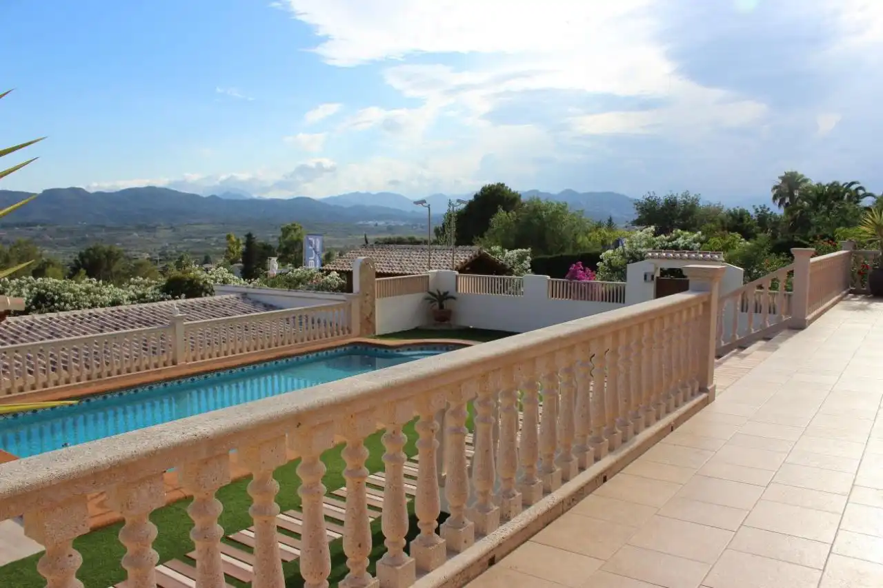 Swimming pool of Houses for sale in Jávea / Xàbia  with Air Conditioner, Heating and Private garden