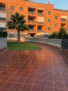 Exterior view of Flat to rent in Mairena del Aljarafe  with Air Conditioner, Private garden and Oven