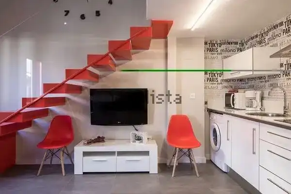 Living room of Duplexes for rent in Granada  with Air Conditioner, Furnished and Washing machine