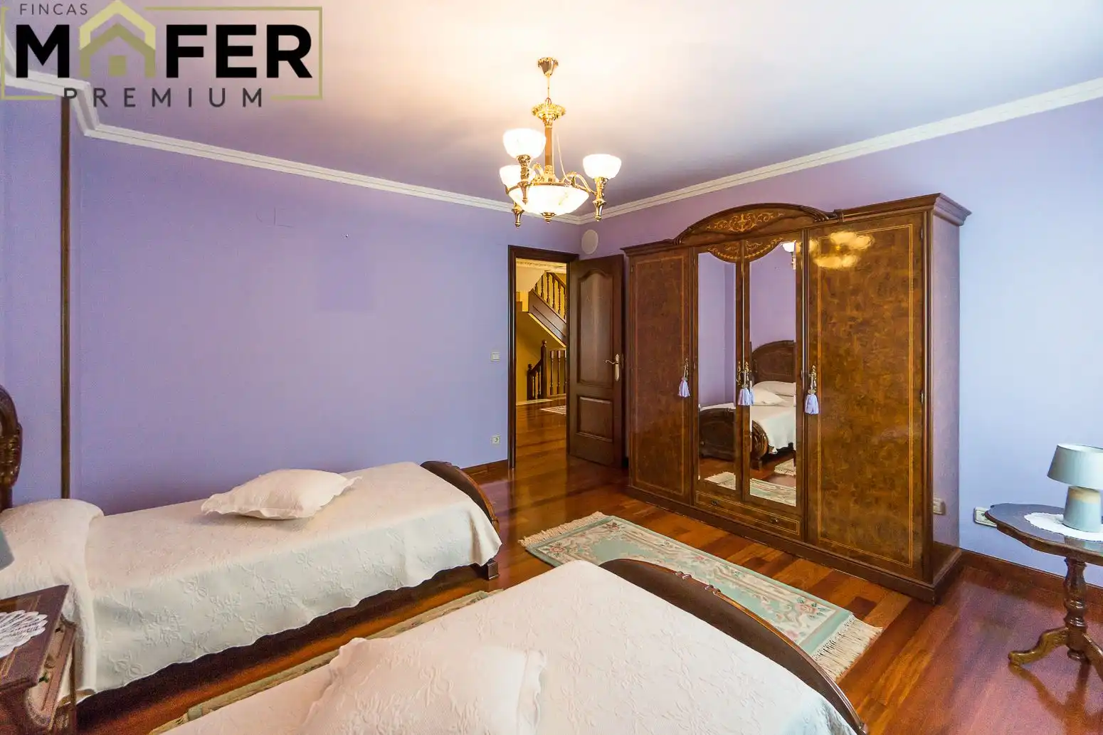 Schlafzimmer von Haus oder Chalet zum Verkauf in Ampuero mit Heizung, Privatgarten und Parkett