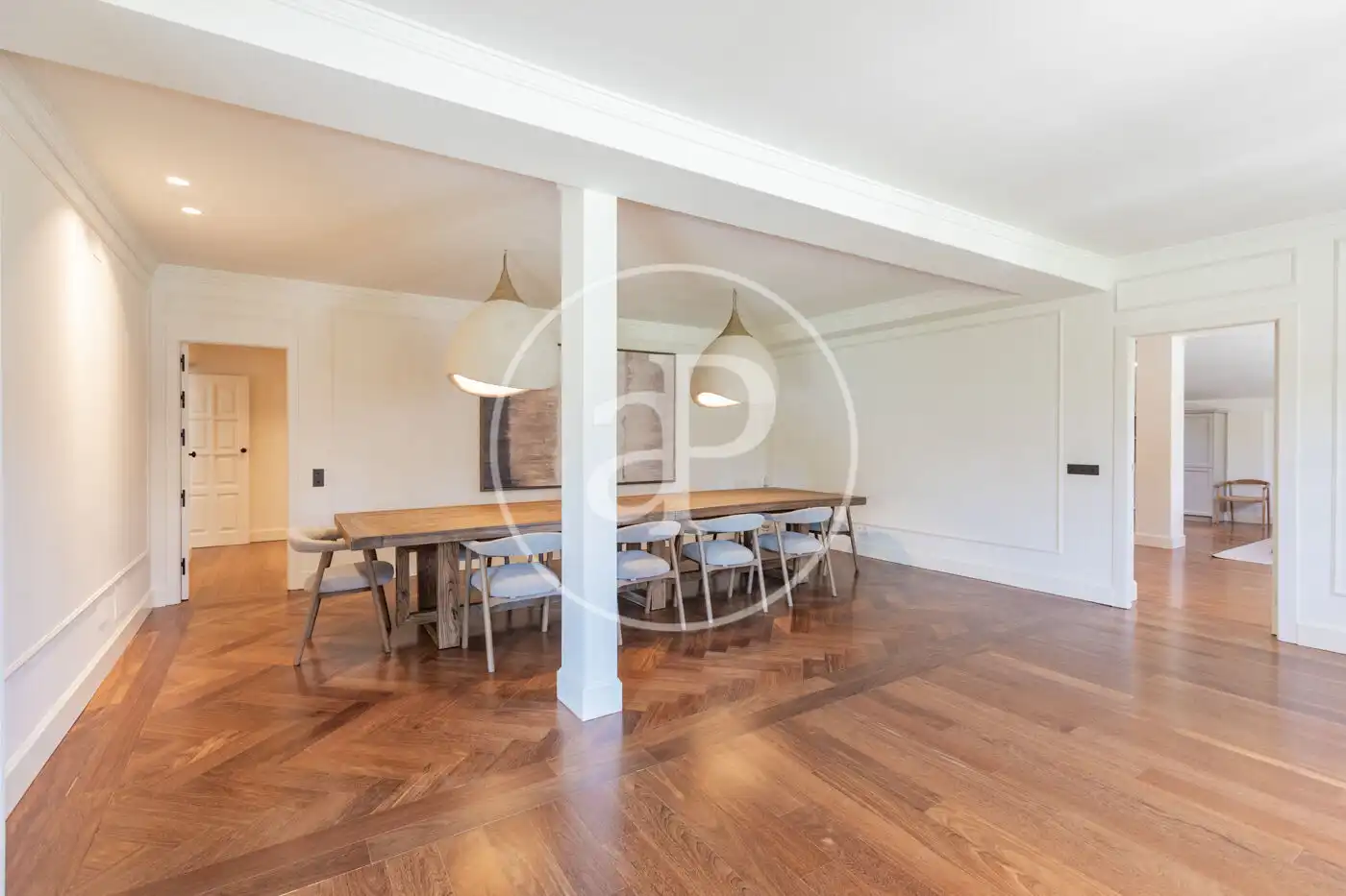 Dining room of Houses for rent in Madrid  with Air Conditioner, Heating and Private garden