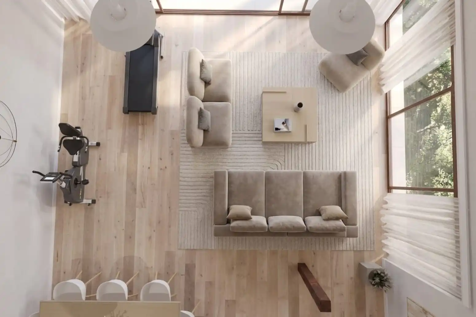 Sala d'estar de Casa o xalet en venda en Castelldefels amb Aire condicionat