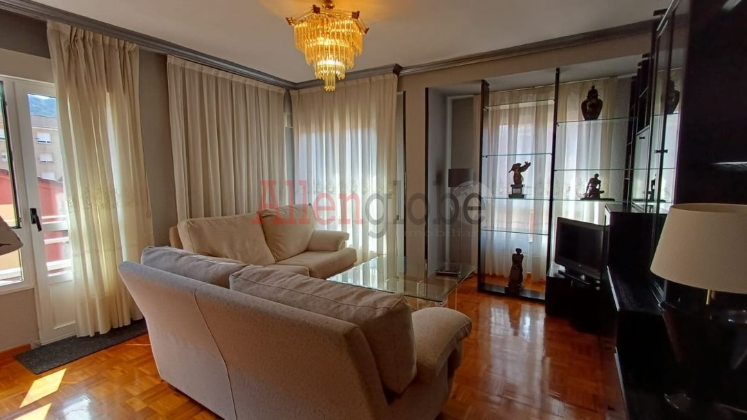 Living room of Flat for sale in San Martín del Rey Aurelio  with Heating, Terrace and Storage room