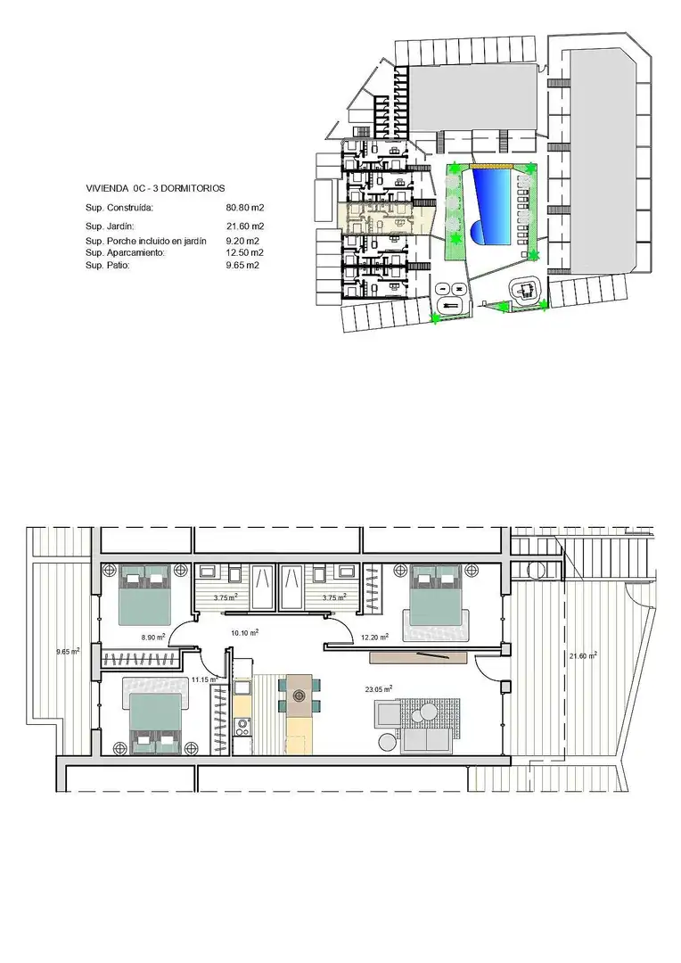 Apartament amb terrassa en venda a Roldán, imagen 27