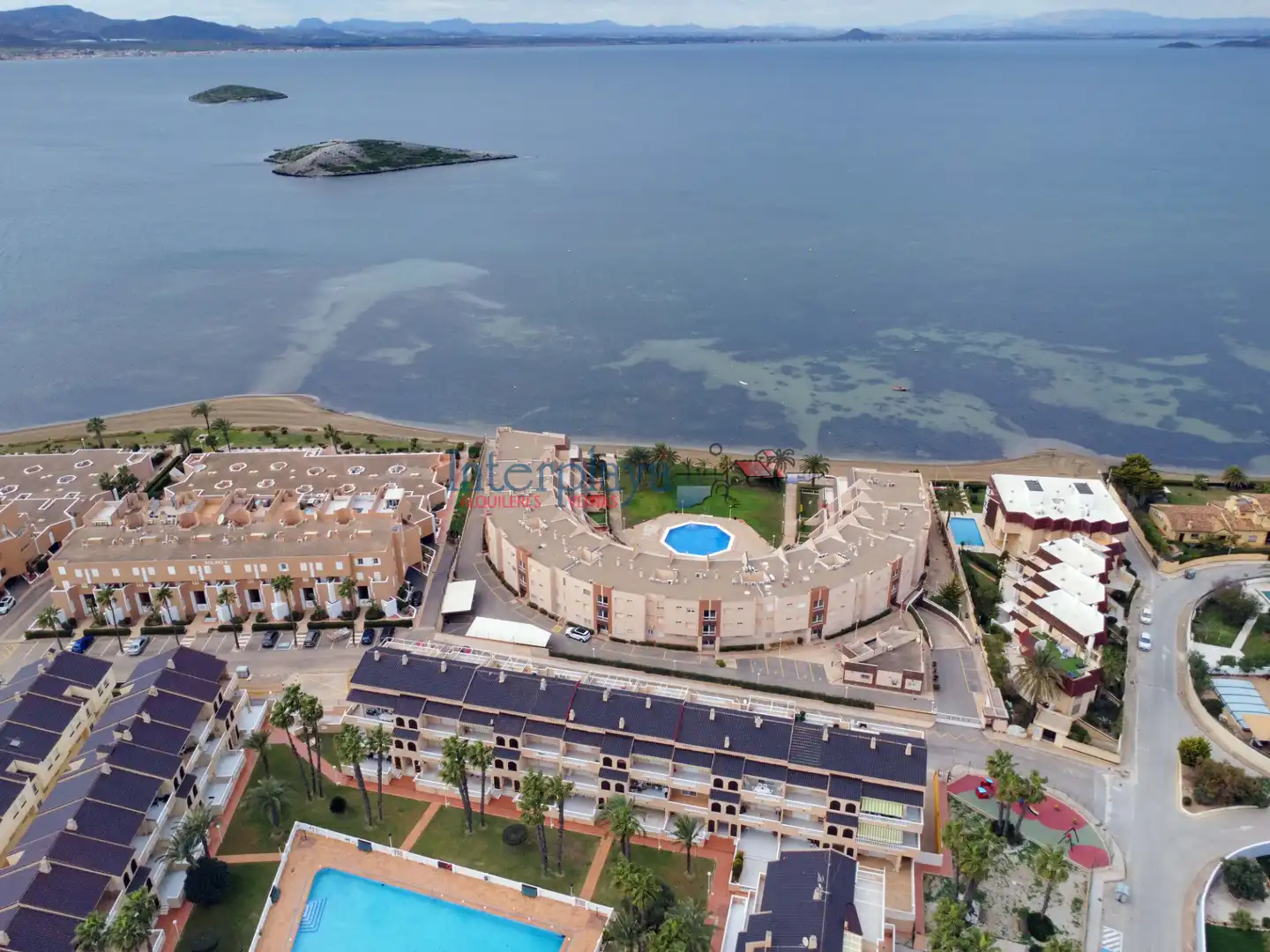 Exterior view of Apartments for sale in La Manga del Mar Menor  with Terrace, Furnished and Balcony