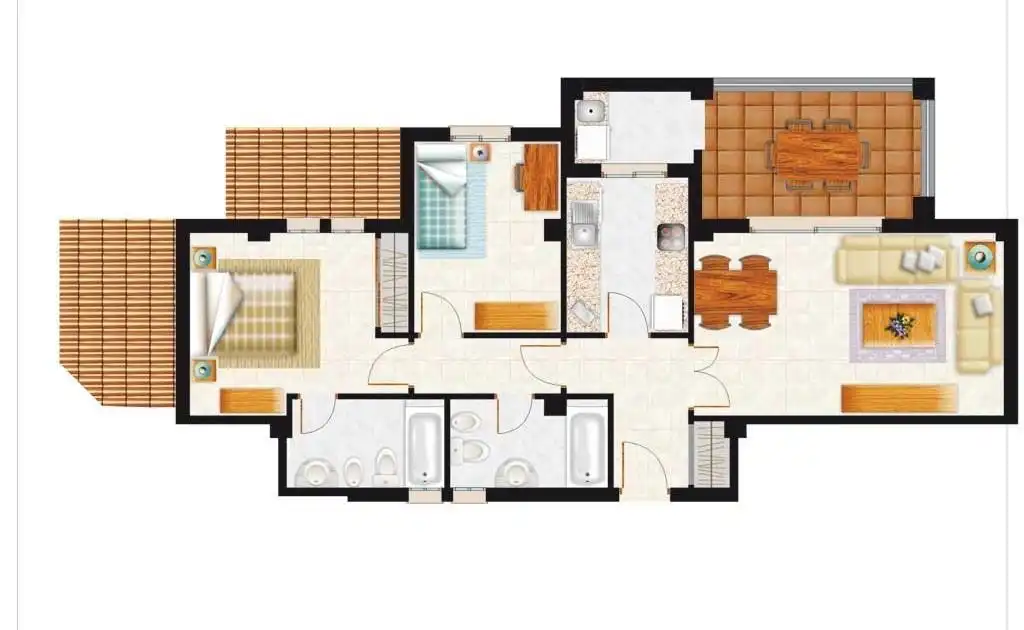 Apartamento en venta en Ayamonte con Terraza, Amueblado y Piscina comunitaria