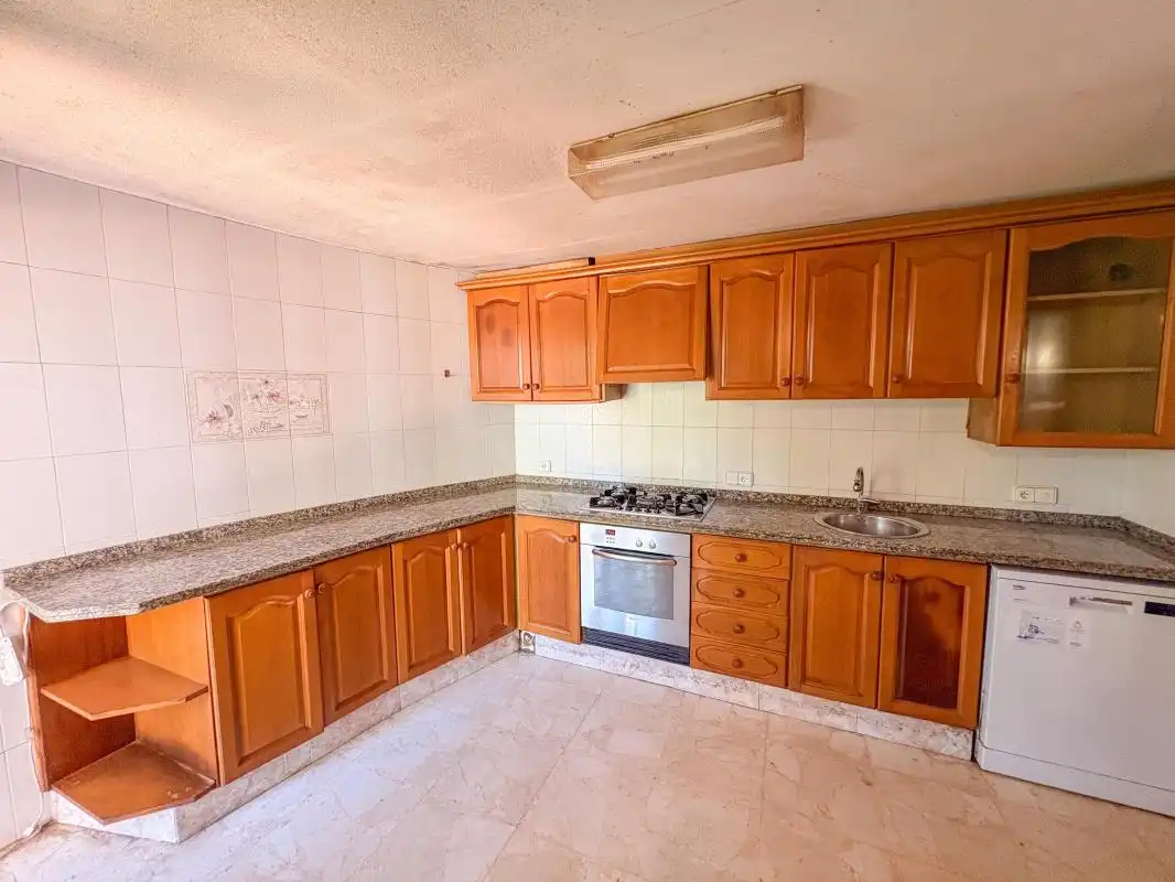 Cocina de Casa o chalet en venta en Gandia con Aire acondicionado, Calefacción y Jardín privado