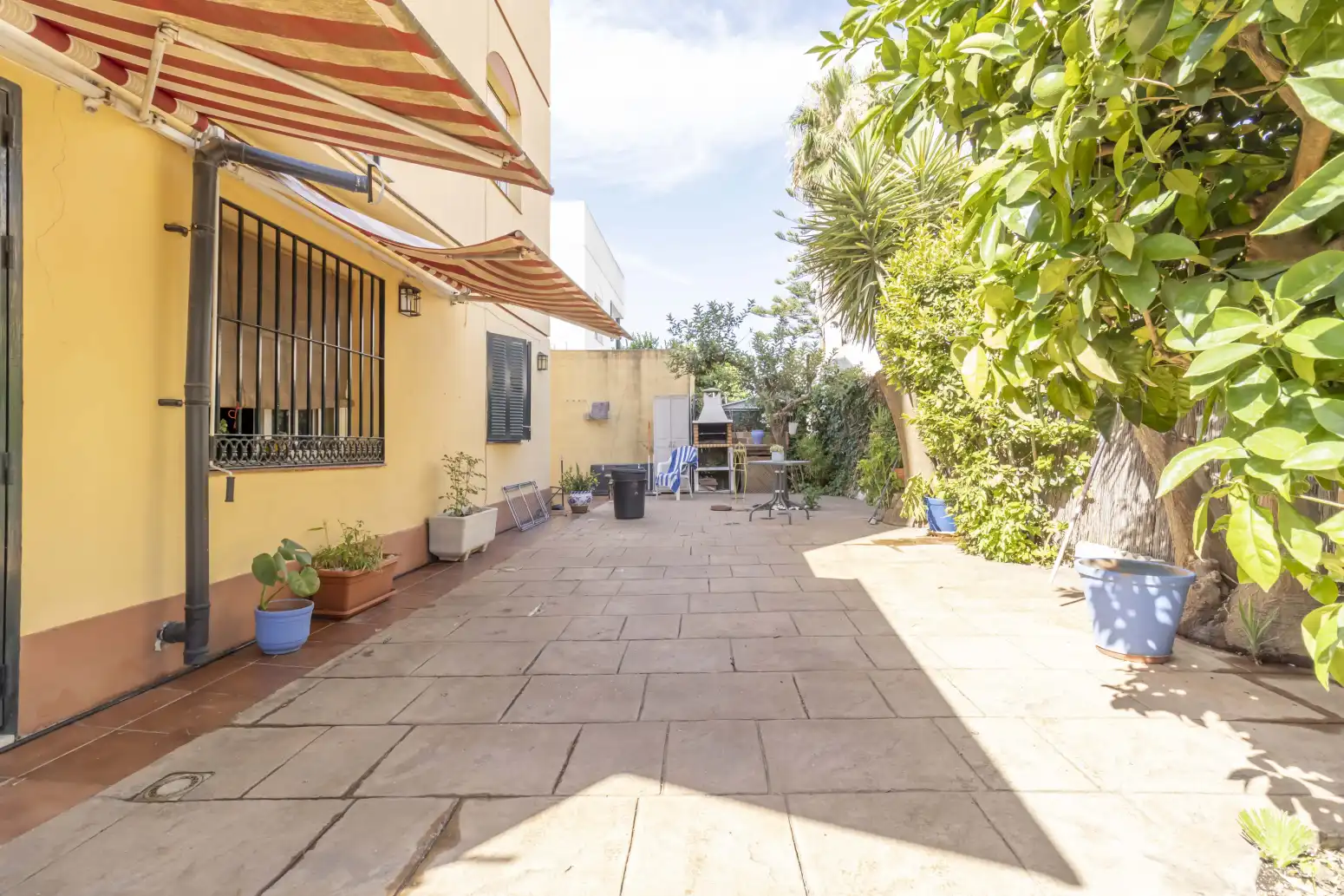 Garden of Houses for sale in Bormujos  with Air Conditioner, Terrace and Storage room