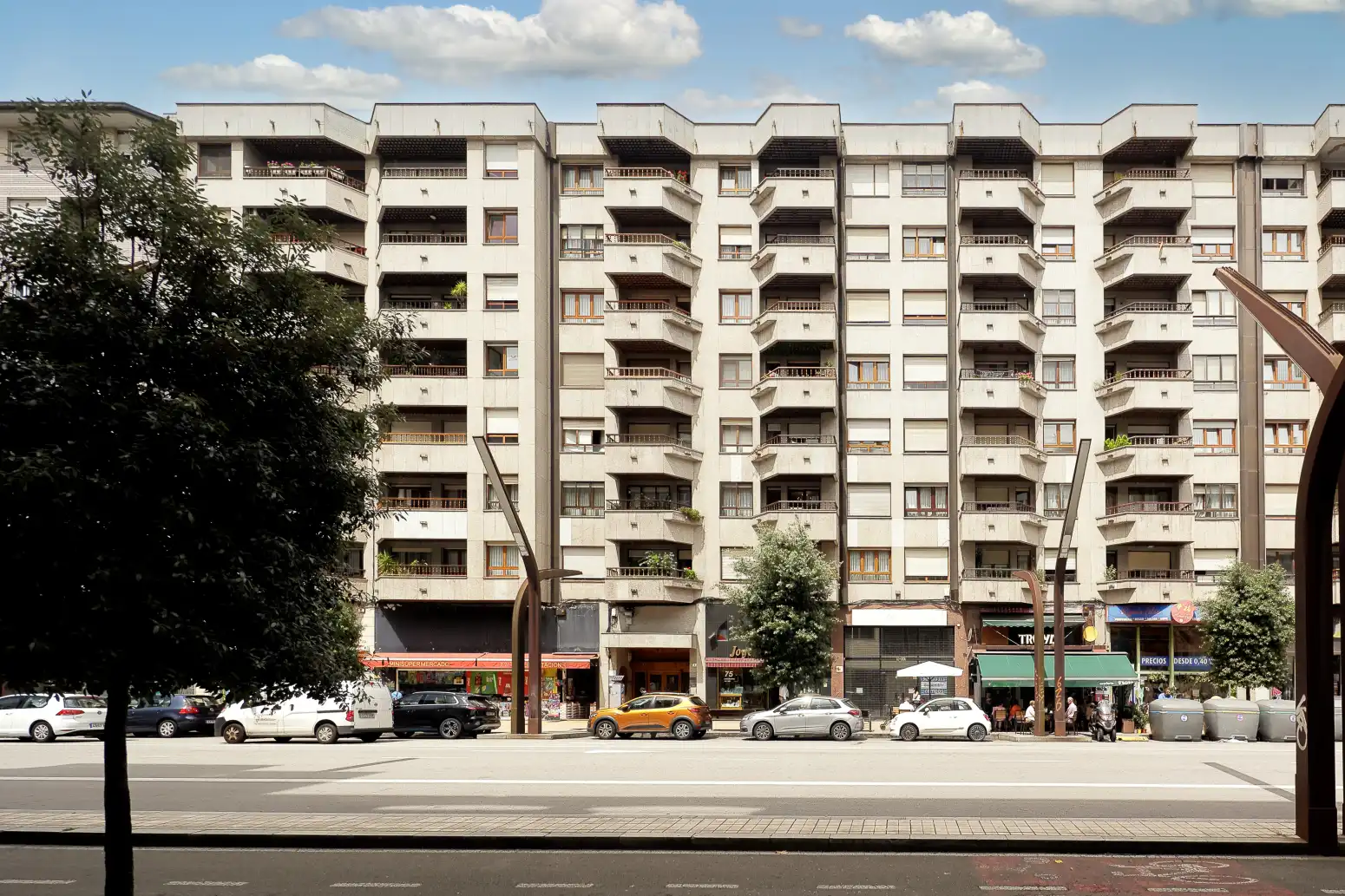 Exterior view of Flat for sale in Gijón   with Heating, Parquet flooring and Storage room
