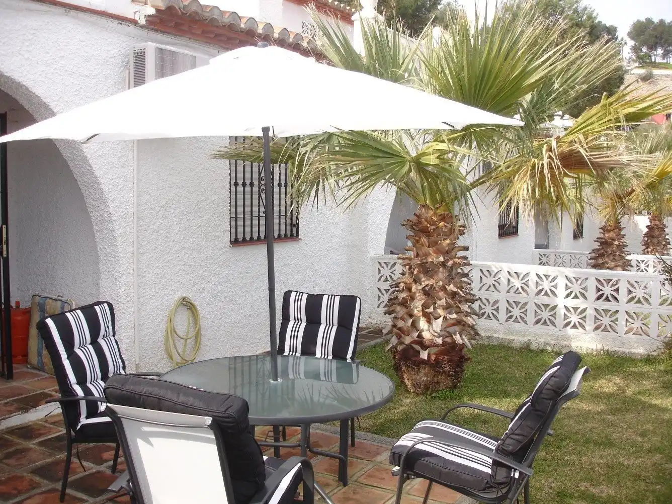 Garden of Detached homes for rent in Almuñécar  with Air Conditioner, Heating and Private garden