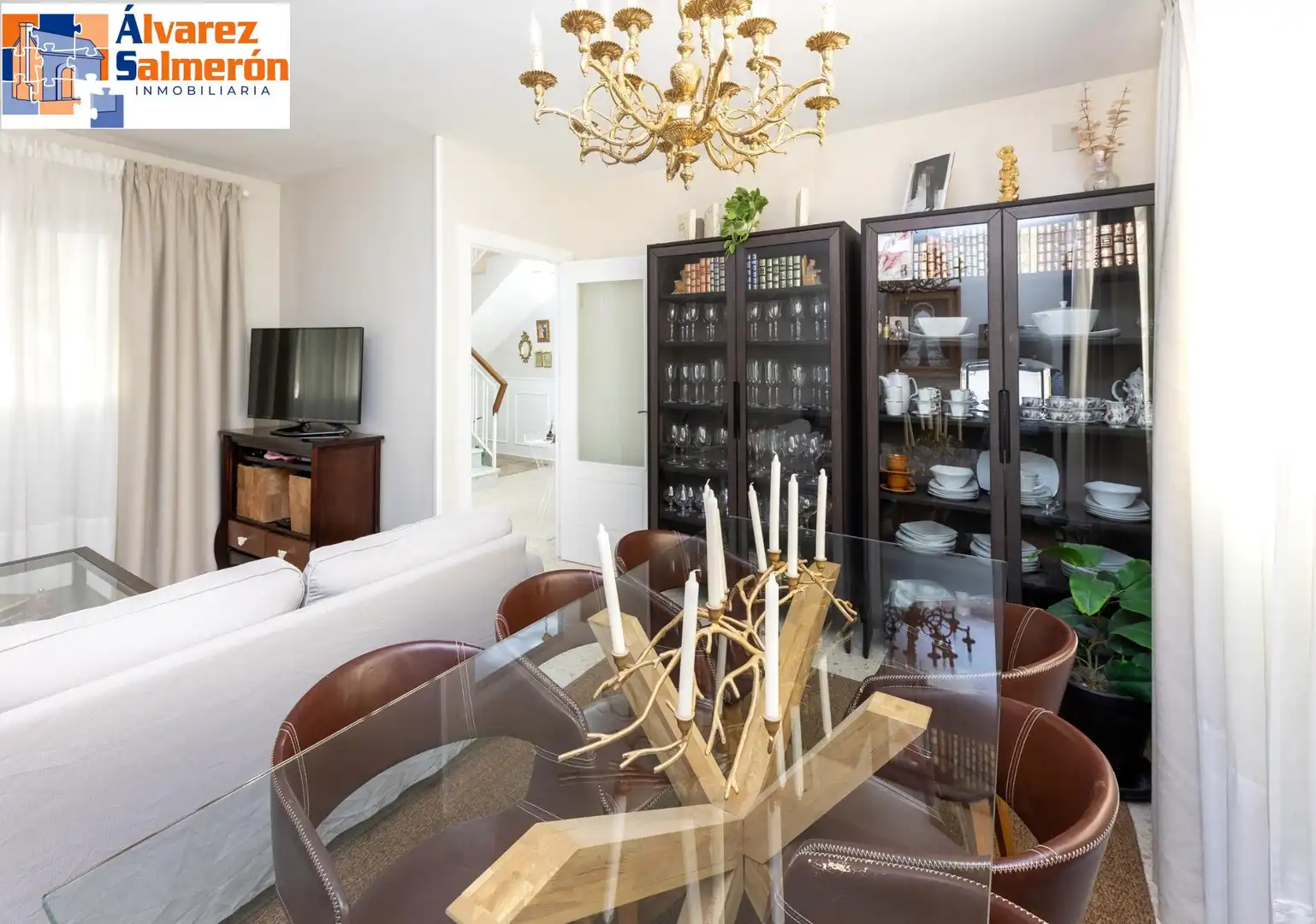 Comedor de Casa o chalet en venta en Albolote con Terraza, Trastero y Jacuzzi
