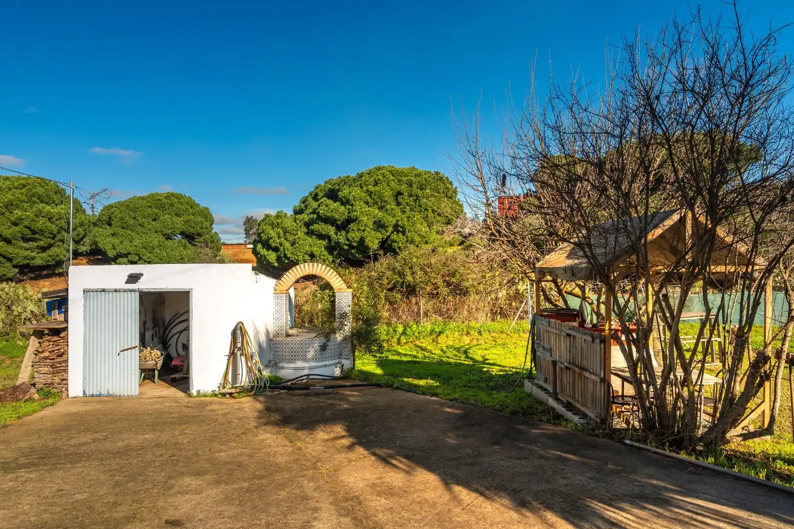 Jardín de Finca rústica en venta en Lepe con Calefacción, Jardín privado y Terraza