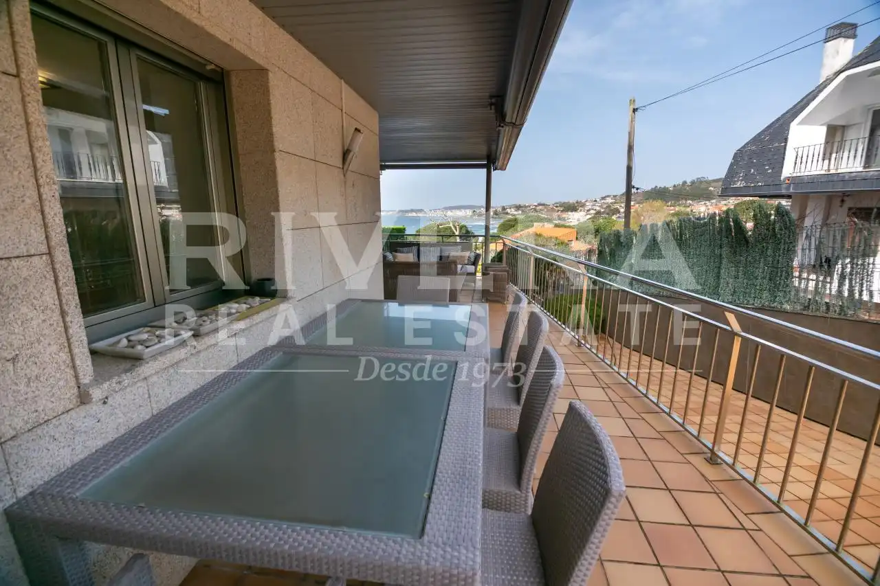 Terrace of Detached homes for sale in Sanxenxo  with Heating, Private garden and Terrace