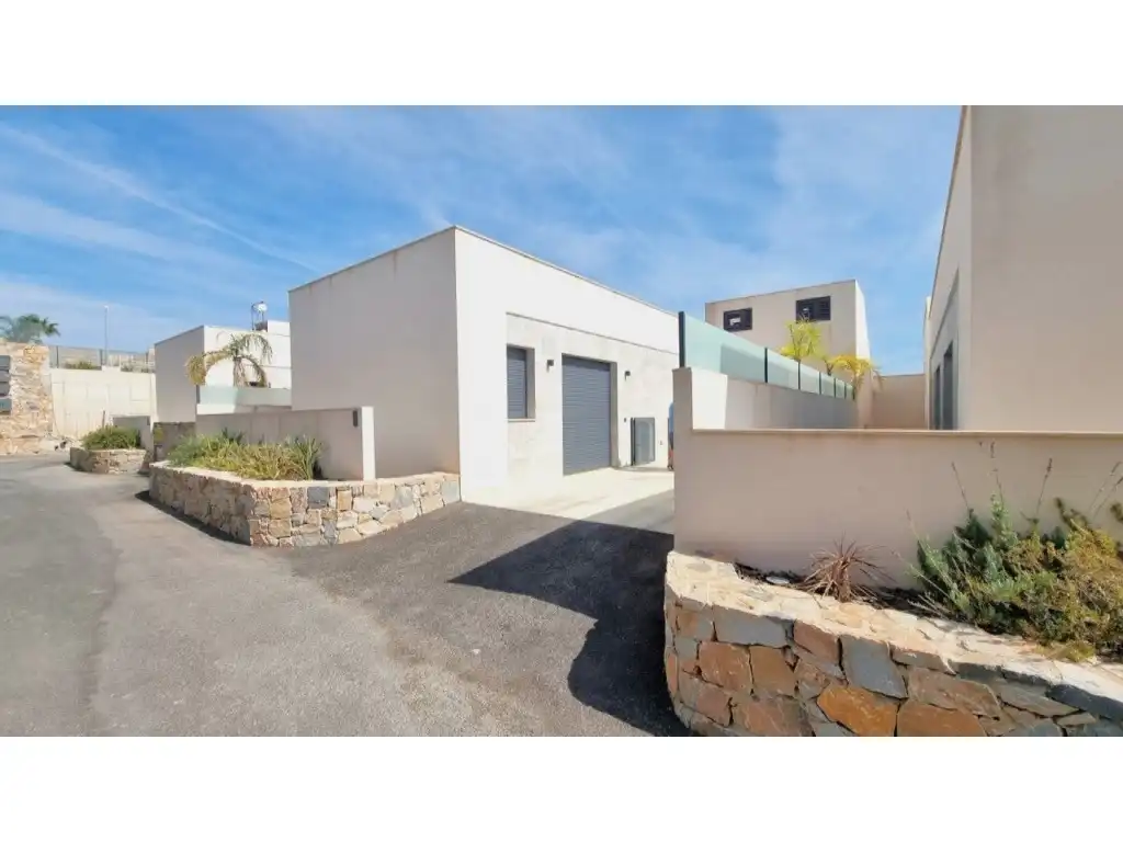 Vista exterior de Casa o chalet en venta en Rojales con Aire acondicionado, Jardín privado y Balcón