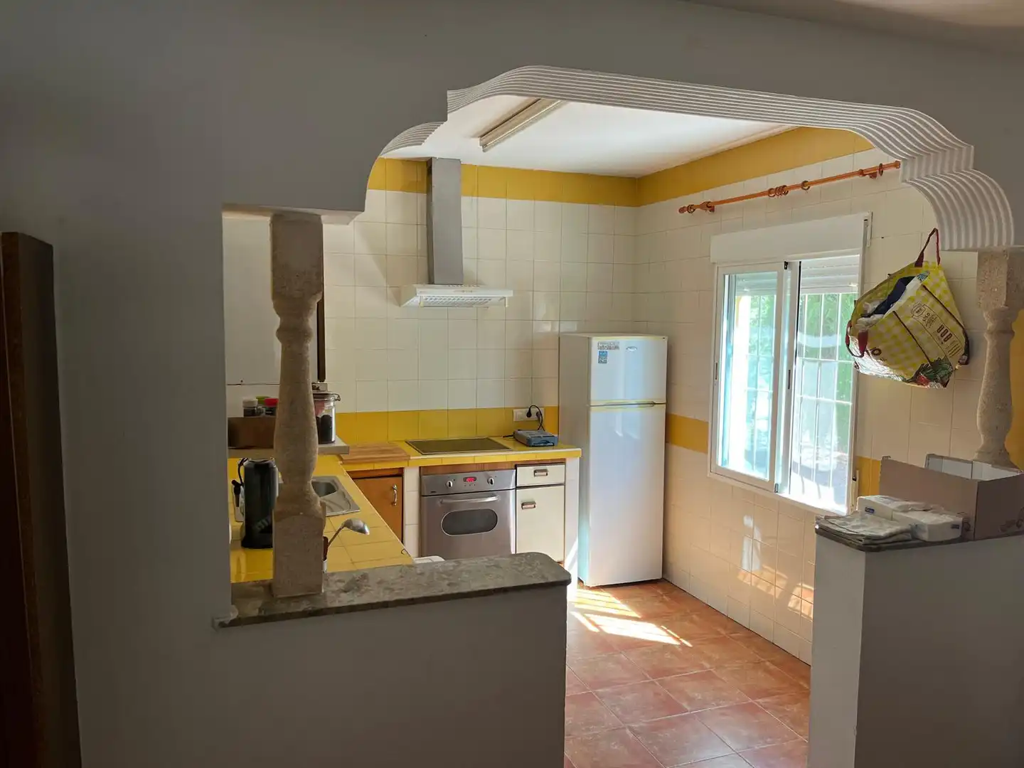 Cocina de Casa o chalet en venta en Villarrobledo con Aire acondicionado, Jardín privado y Terraza