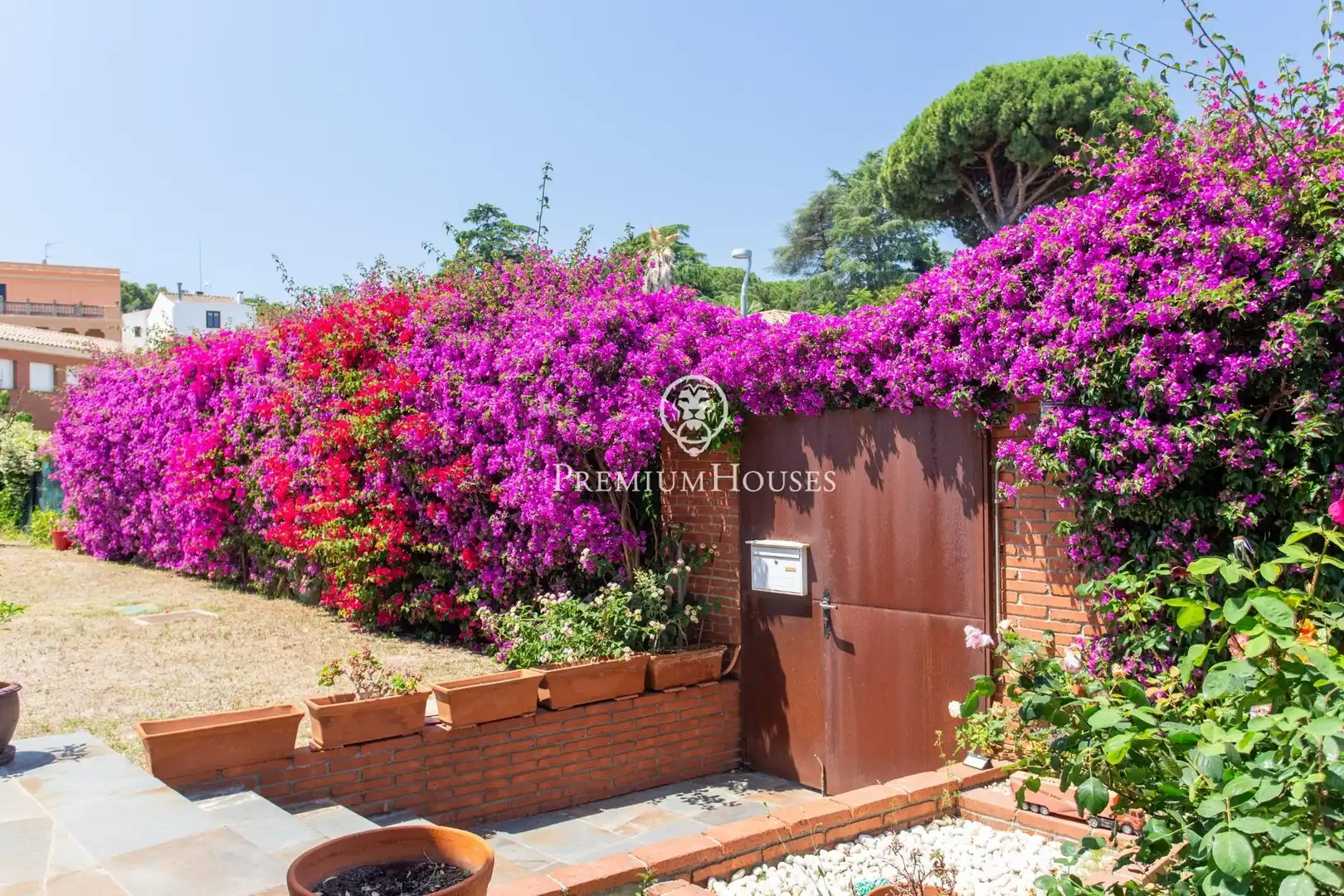 Garten von Haus oder Chalet zum Verkauf in Cabrera de Mar mit Klimaanlage, Heizung und Privatgarten