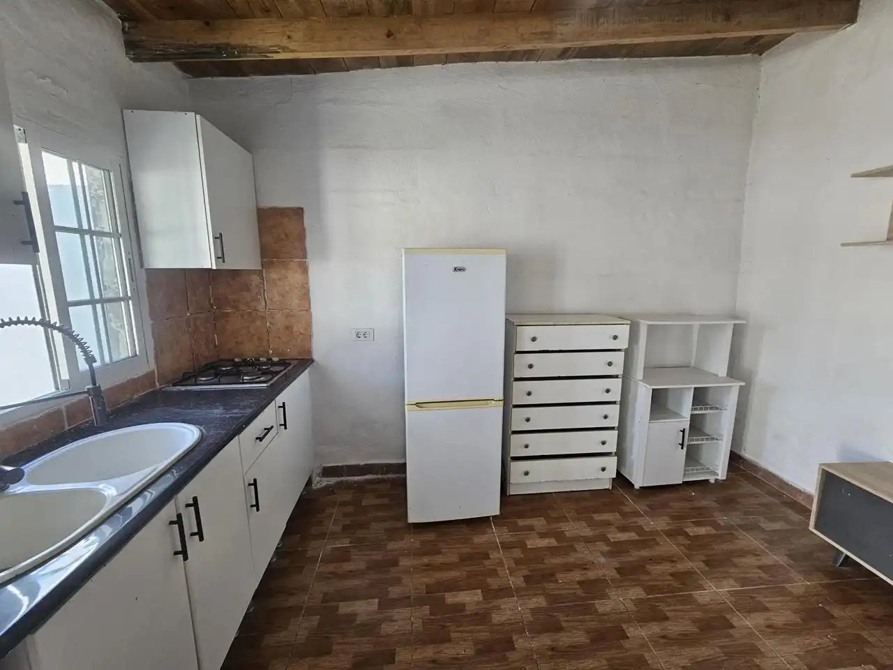 Cocina de Finca rústica de alquiler en El Sauzal con Terraza