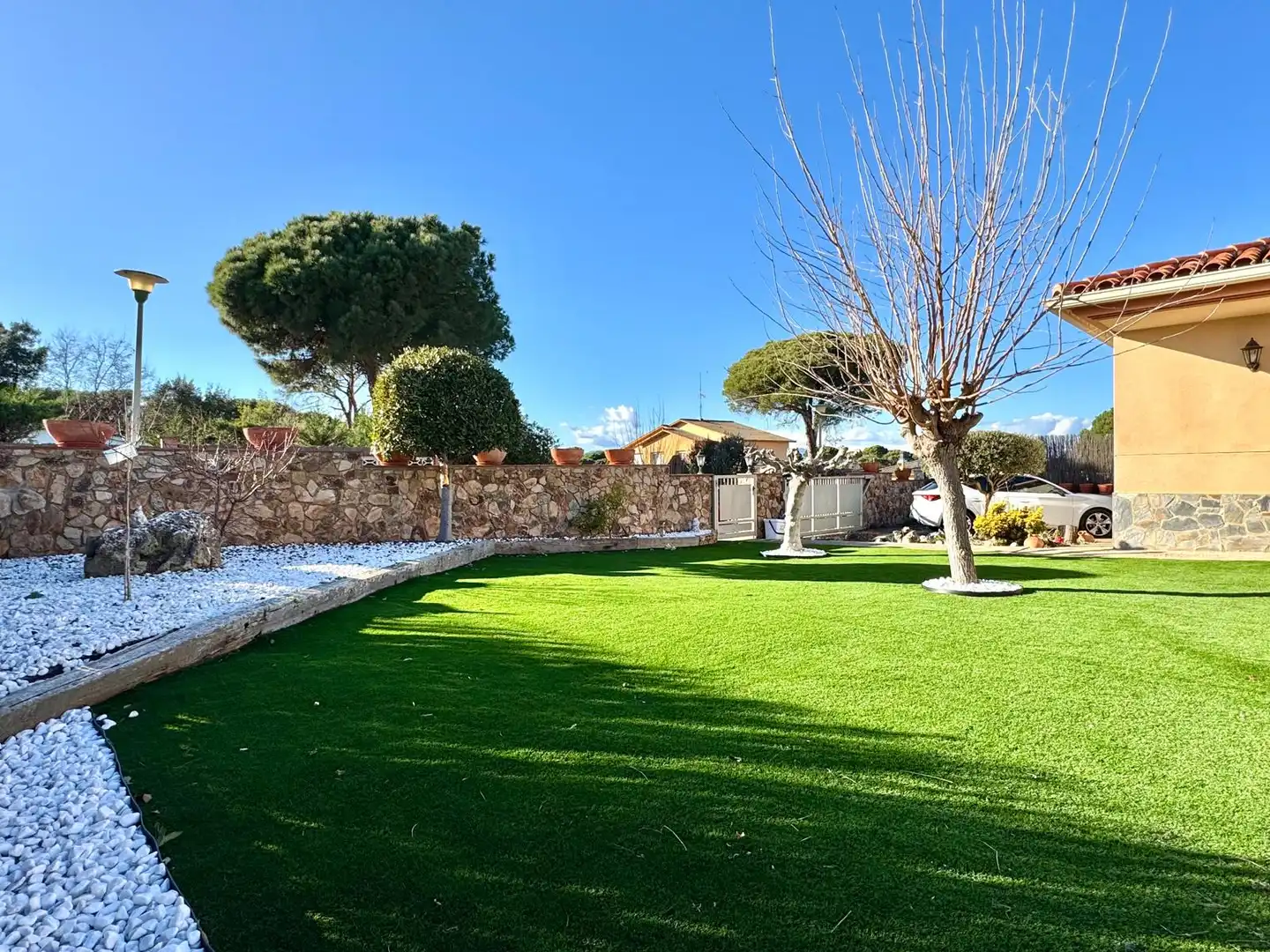 Jardí de Casa o xalet en venda en Vidreres amb Calefacció, Jardí privat i Terrassa