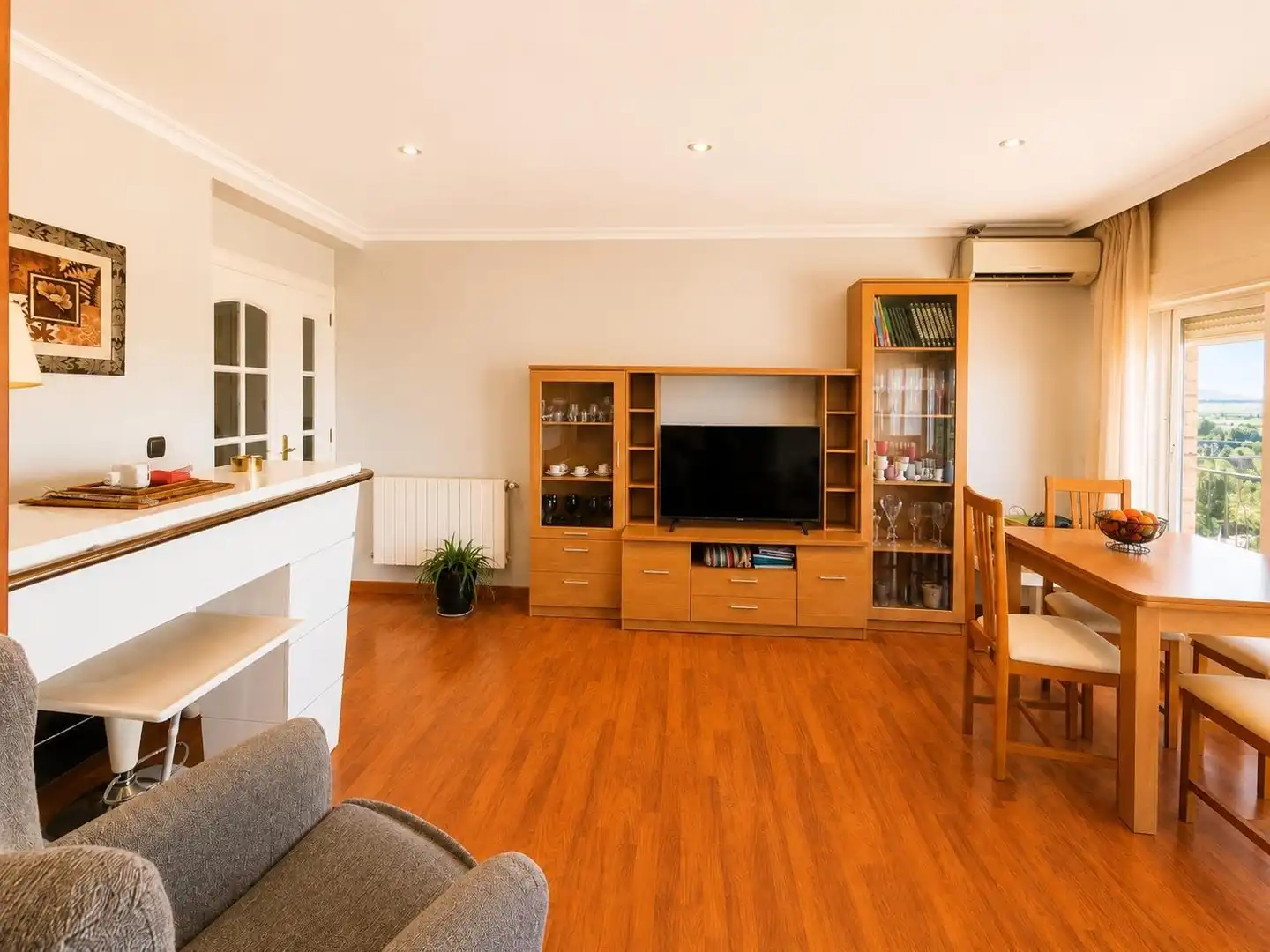 Living room of Flat for sale in Mérida  with Air Conditioner, Heating and Terrace