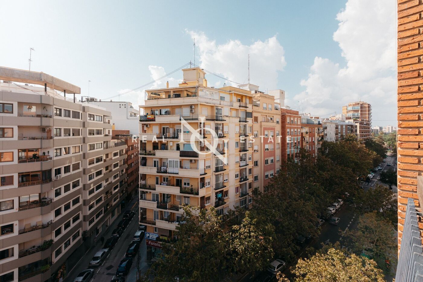 Vista exterior de Pis de lloguer en  Valencia Capital amb Aire condicionat, Calefacció i Terrassa