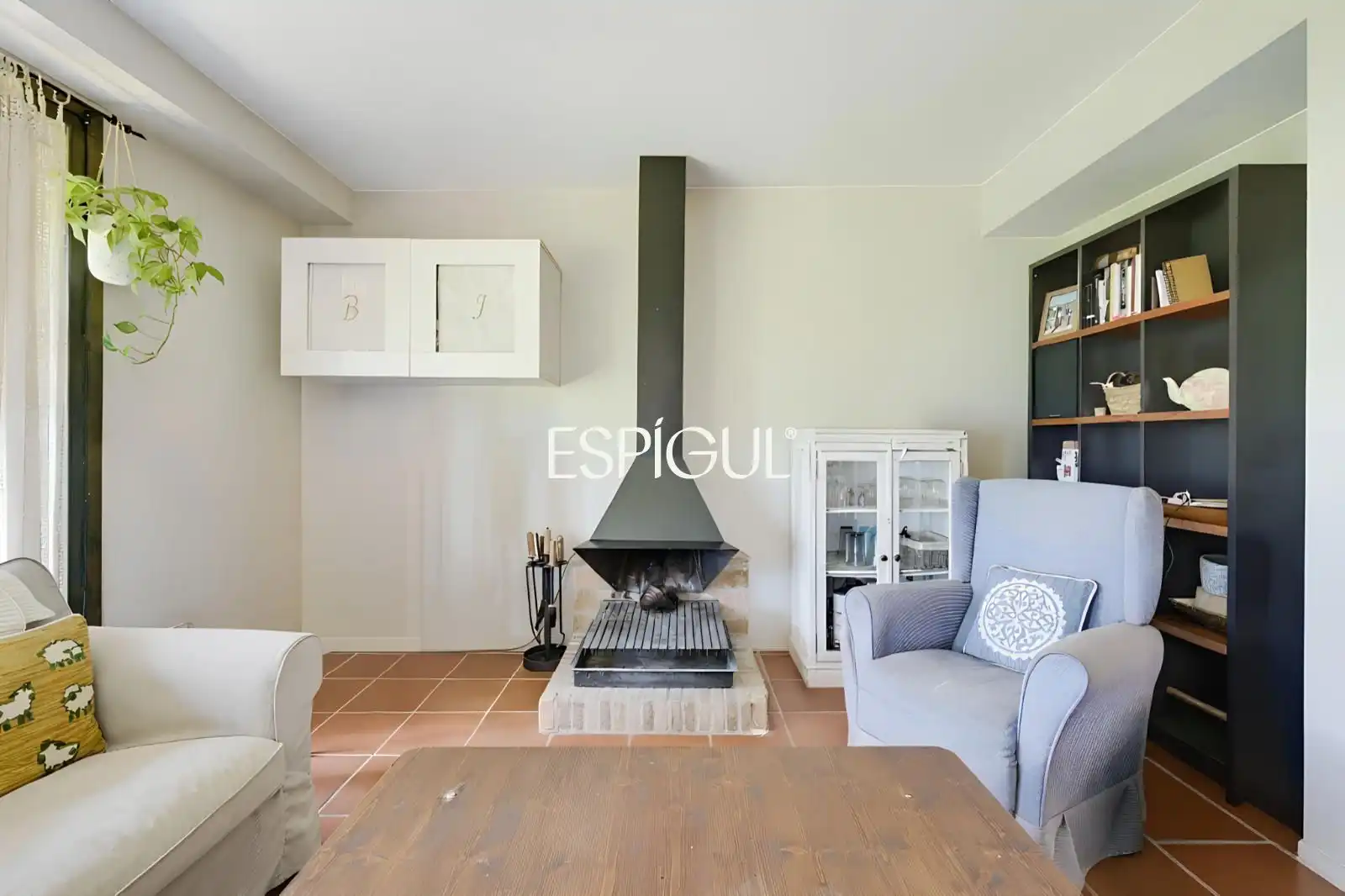 Sala de estar de Casa adosada en venta en Albons con Aire acondicionado, Calefacción y Jardín privado