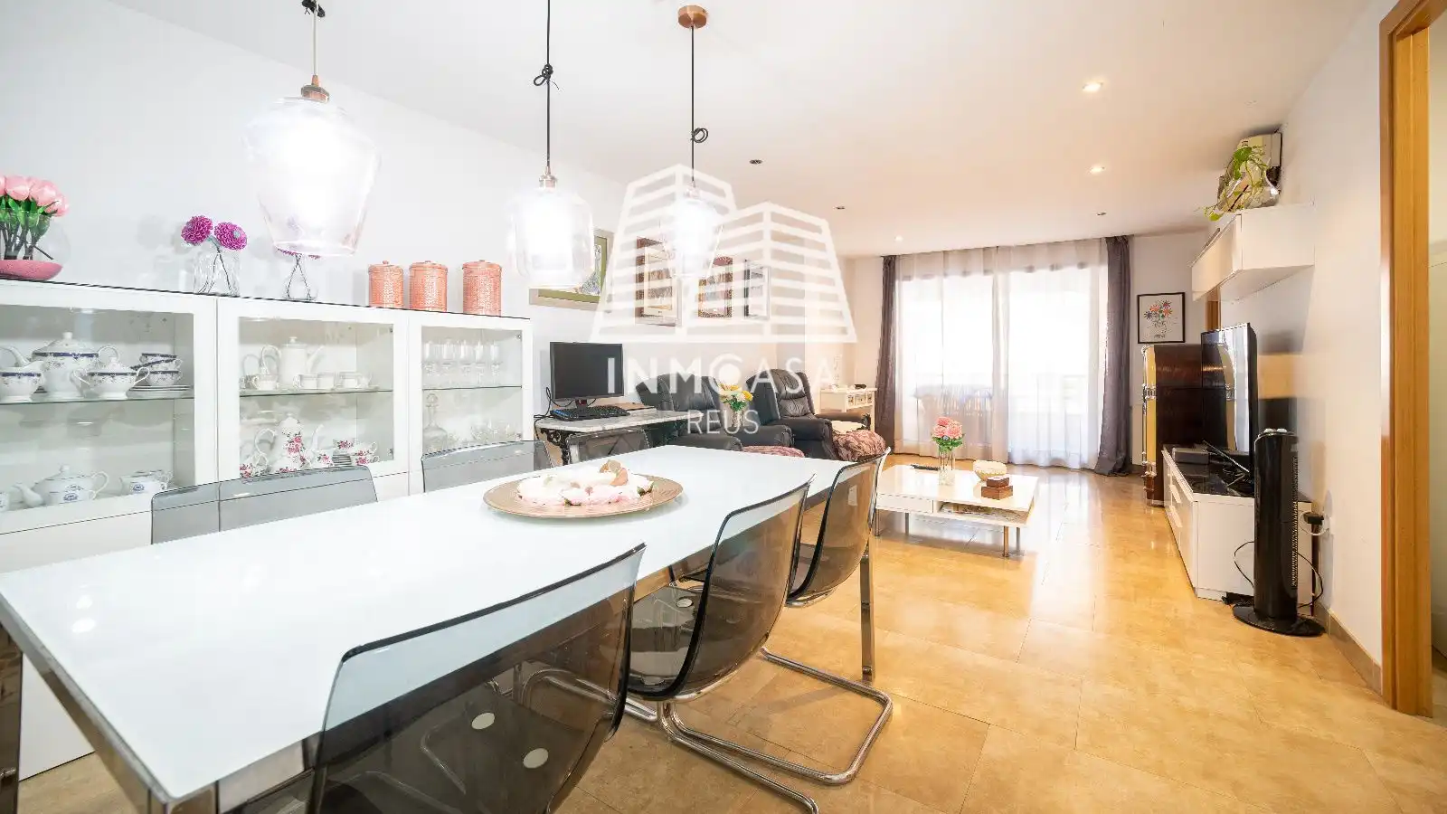 Sala de estar de Piso en venta en Reus con Aire acondicionado y Terraza