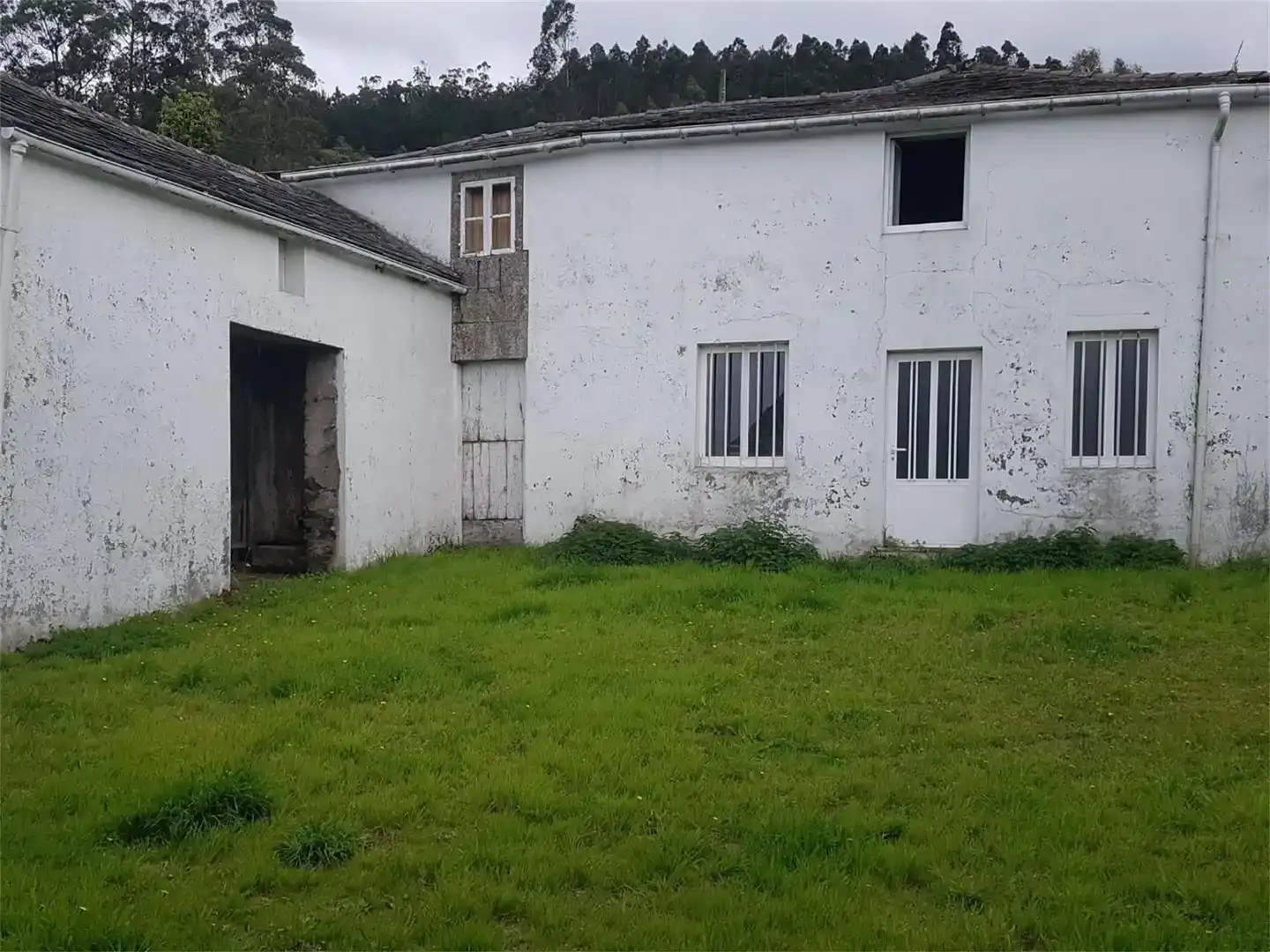 Exterior view of Houses for sale in As Somozas   with Balcony