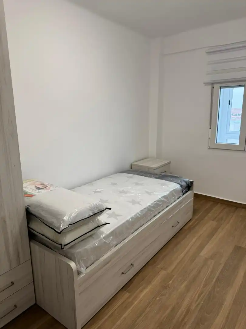 Schlafzimmer von Wohnung zur Miete in Alcázar de San Juan mit Klimaanlage, Heizung und Möbliert