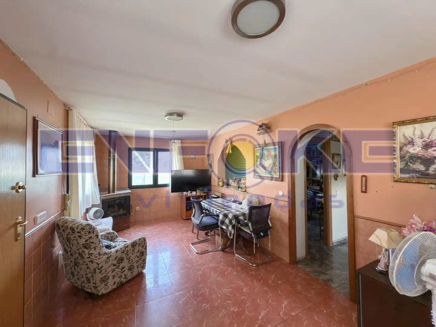 Sala de estar de Casa o chalet en venta en Robledillo de Mohernando con Jardín privado, Terraza y Trastero