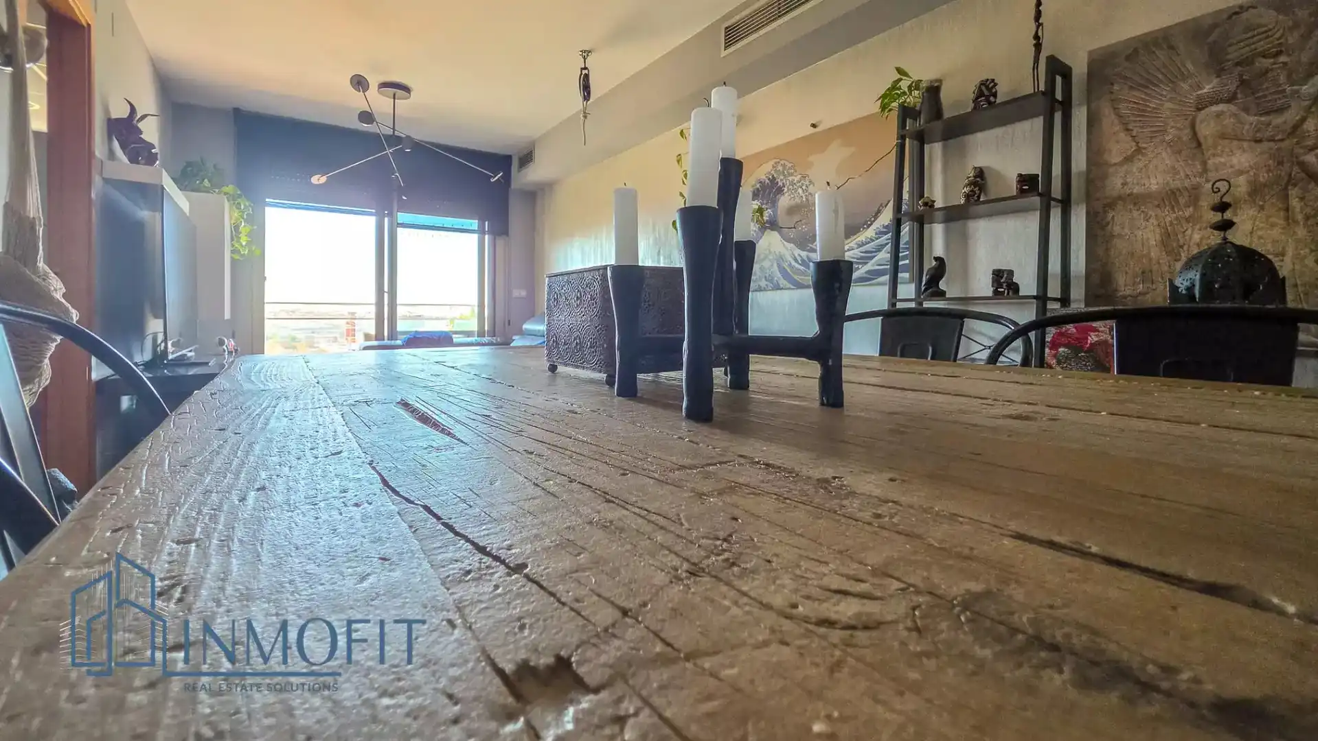 Comedor de Apartamento en venta en Blanes con Aire acondicionado, Calefacción y Parquet