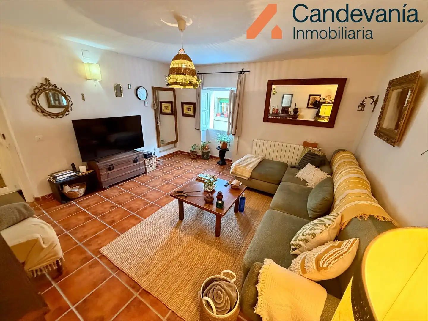 Living room of Houses for sale in Gurrea de Gállego  with Heating and Terrace