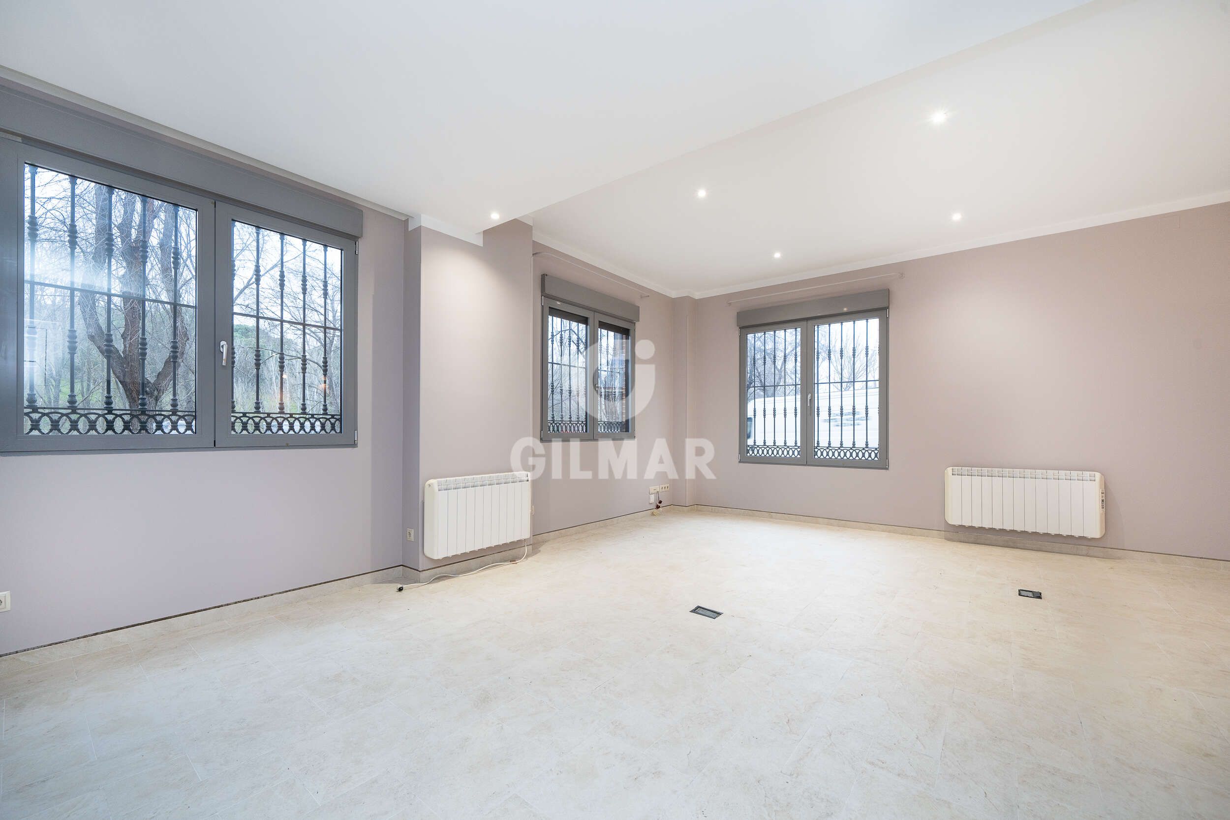 Sala d'estar de Planta baixa en venda en  Madrid Capital