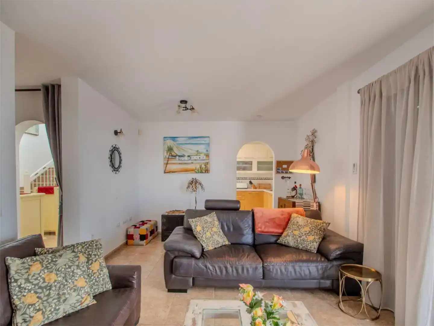 Sala d'estar de Casa o xalet en venda en Yaiza amb Aire condicionat, Jardí privat i Traster