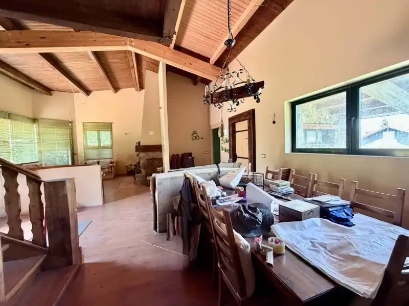 Dining room of Houses for sale in El Espinar  with Heating, Private garden and Terrace