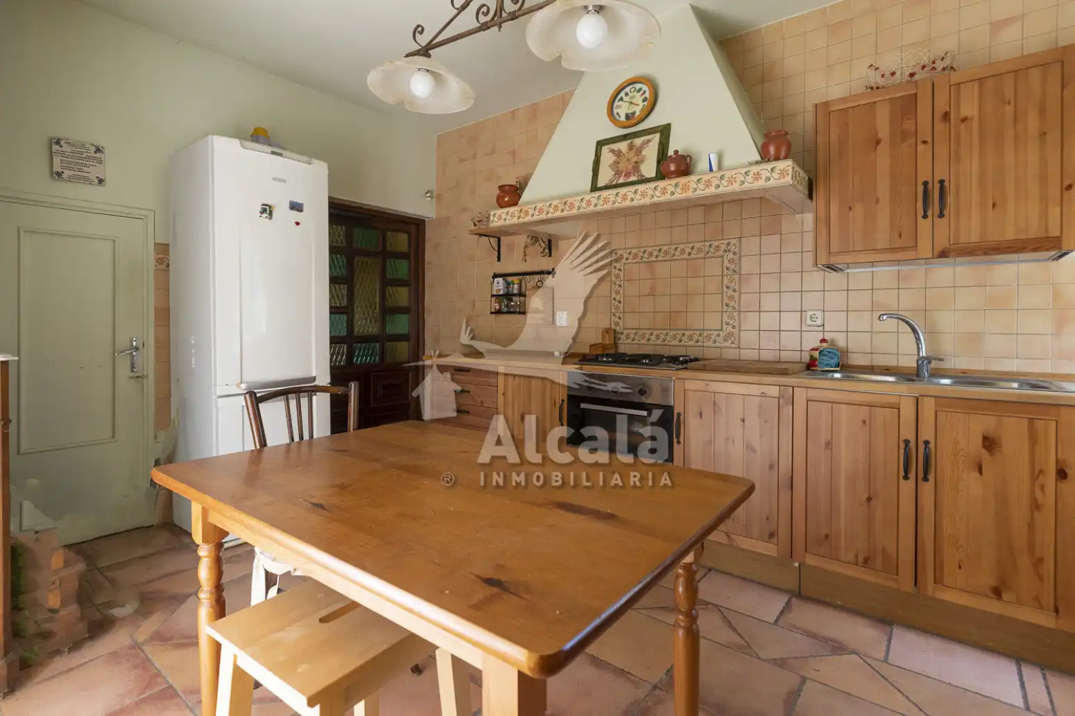 Cocina de Casa o chalet en venta en Valverde de Alcalá con Calefacción, Terraza y Trastero