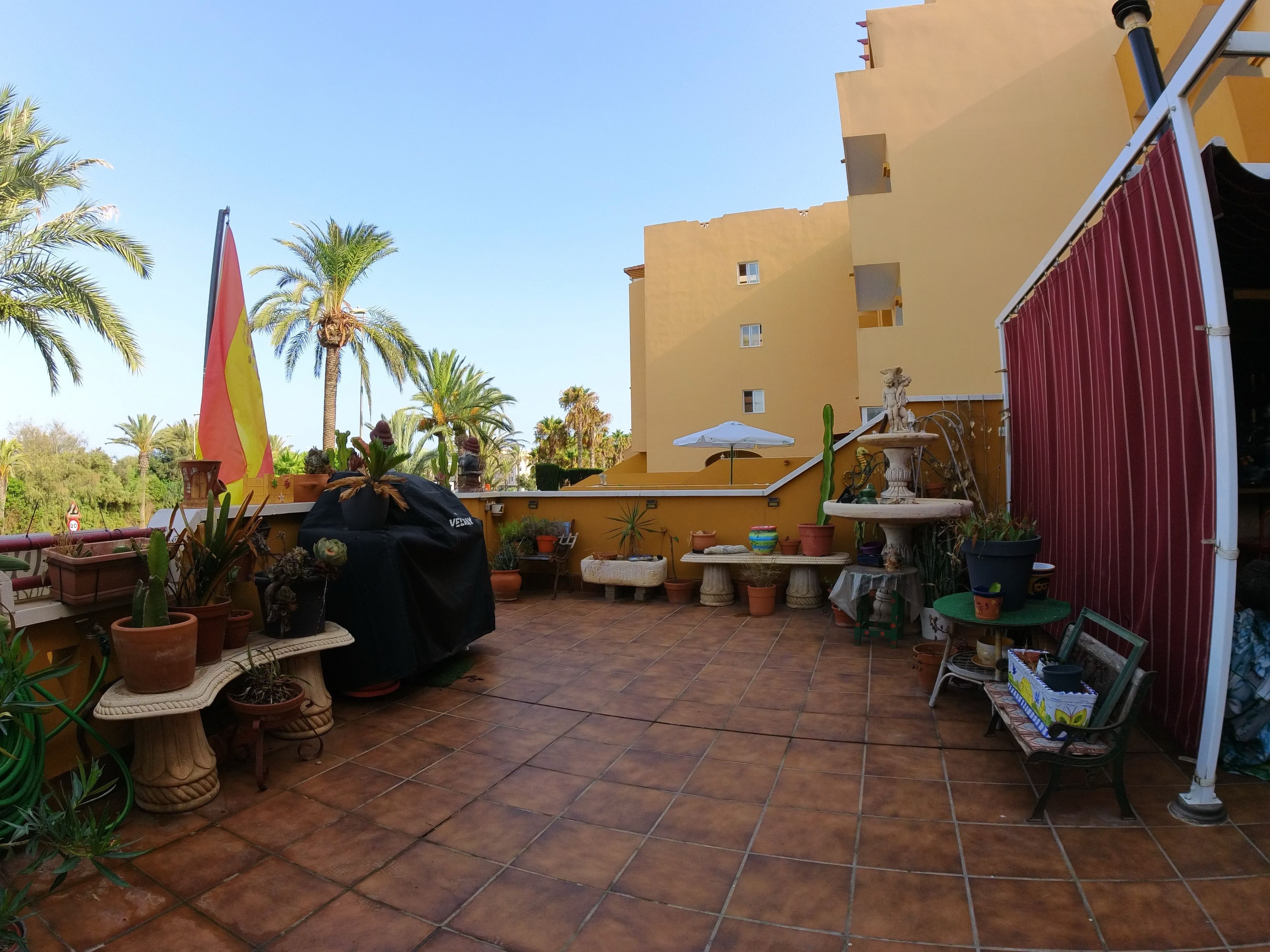 Terraza de Planta baja en venta en El Ejido con Aire acondicionado, Jardín privado y Terraza