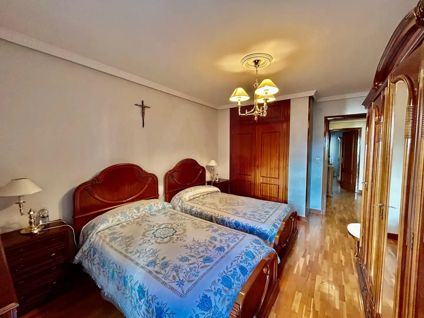 Bedroom of Flat for sale in La Bañeza   with Heating and Terrace