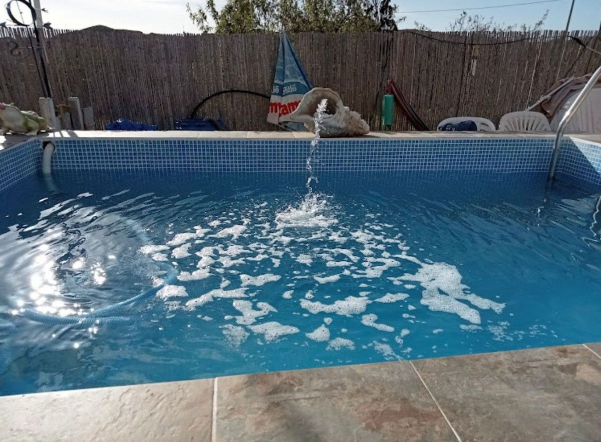 Swimming pool of House or chalet for sale in Alicante / Alacant  with Private garden, Terrace and Swimming Pool