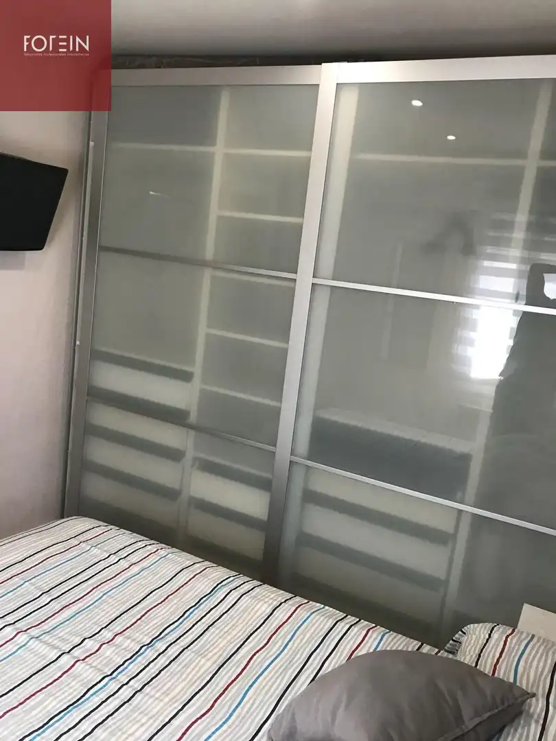 Schlafzimmer von Wohnung zur Miete in Madrid mit Heizung und Möbliert