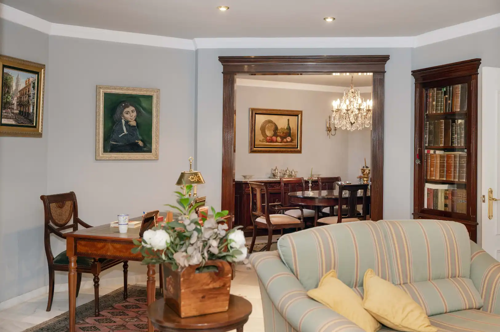 Comedor de Casa o chalet en venta en Málaga con Jardín privado, Terraza y Piscina