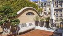 Terrace of Attic for sale in  Barcelona Capital  with Air Conditioner, Private garden and Parquet flooring