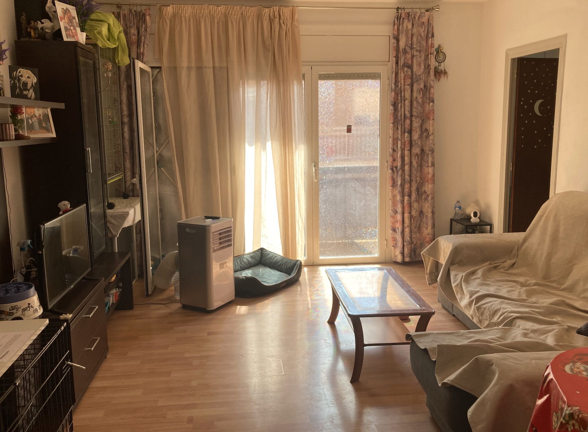 Sala de estar de Piso en venta en El Pont de Vilomara i Rocafort con Calefacción, Parquet y Balcón